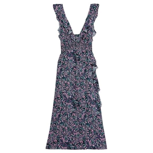 IRO NWT Santu Ruffled Maxi Dress - Picture 3 of 4